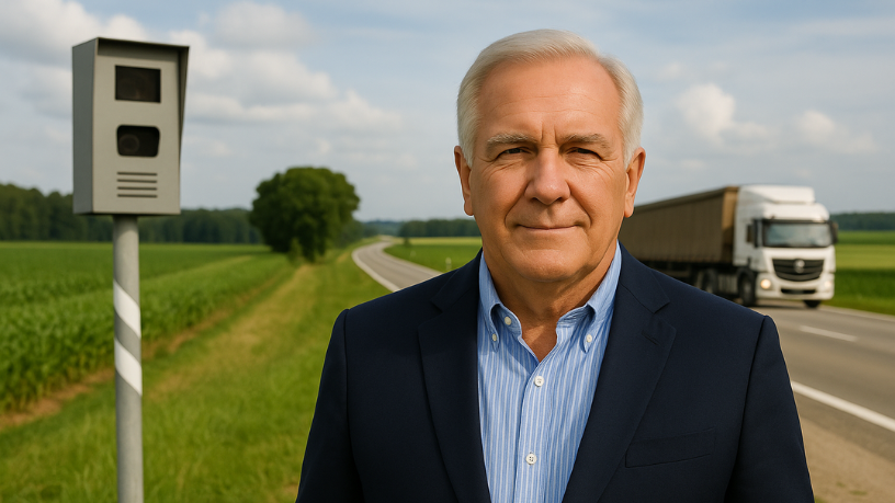 Aldo Vendramin ressalta que a fiscalização nas rotas rurais é essencial para preservar vidas e o transporte do agro.