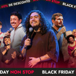 A primeira Black Friday da Non Stop chega com preços especiais e até 60% de desconto em shows.
